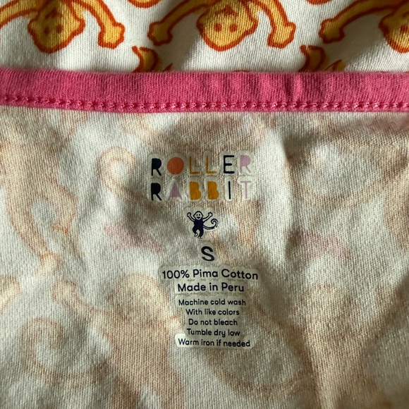 Roller Rabbit Orange Monkey Mischa Set - Picture 6 of 6